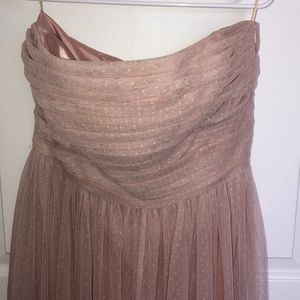 Ann Taylor Strapless Tulle Dress